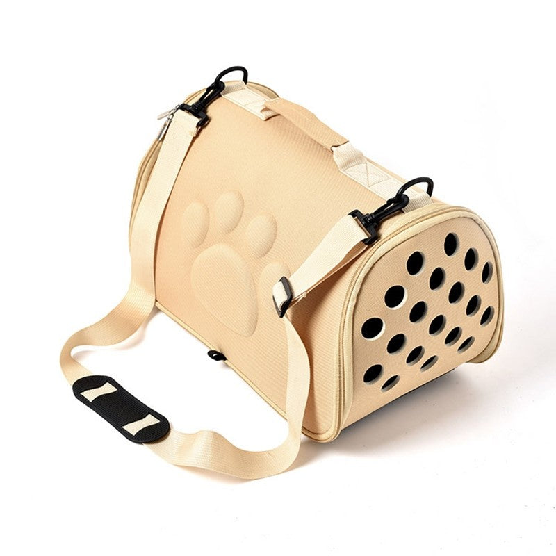 Portable Breathable Pet Travel Diagonal Bag