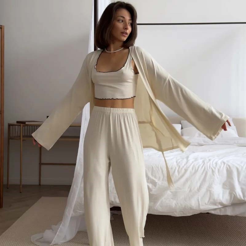 Comfortable Casual Sleeve Pants Set