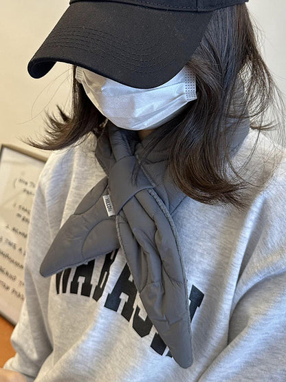 Keep Warm Solid Color Velvet Scarf