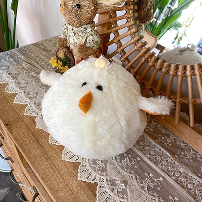 Cute Plush Chick Cartoon Shoulder Bag