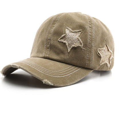 Simple Washed Solid Color Baseball Cap