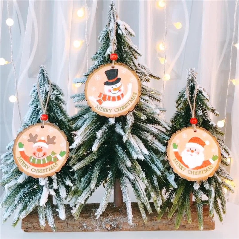 Wooden Christmas Tree Ornament