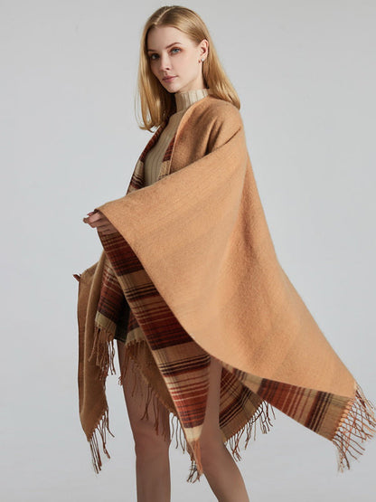 Original Plaid Thicken Shawl Scarf