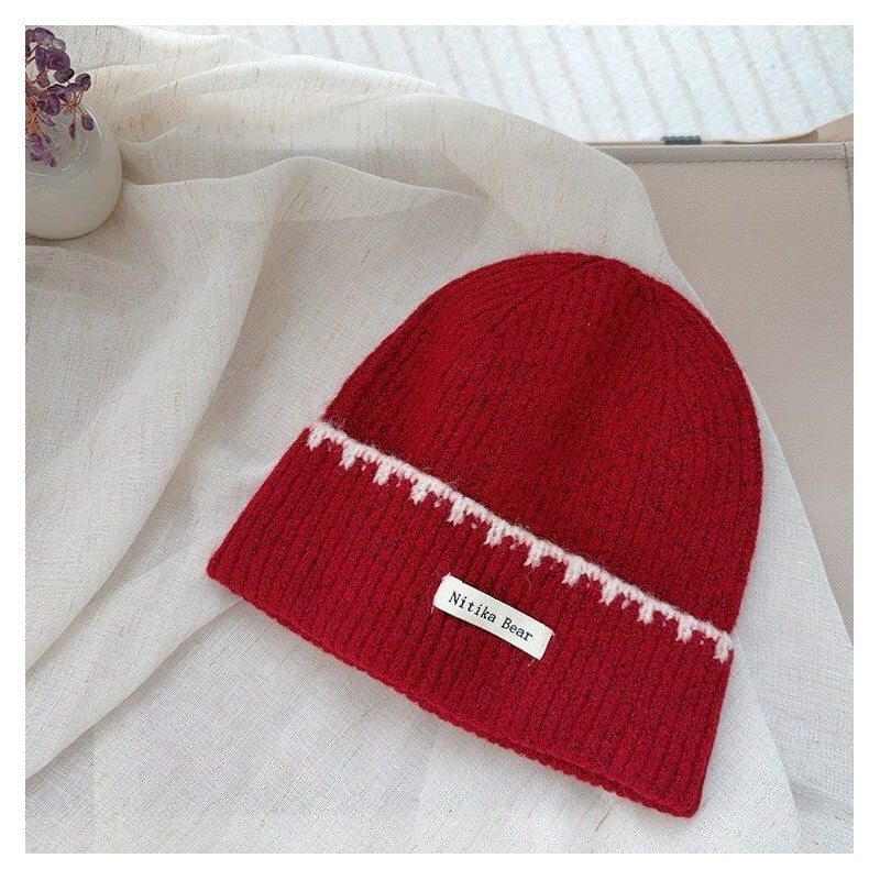 Kids Colorblock Knit Beanie