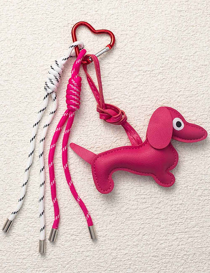 Cute Cartoon Heart Carabiner Keychain
