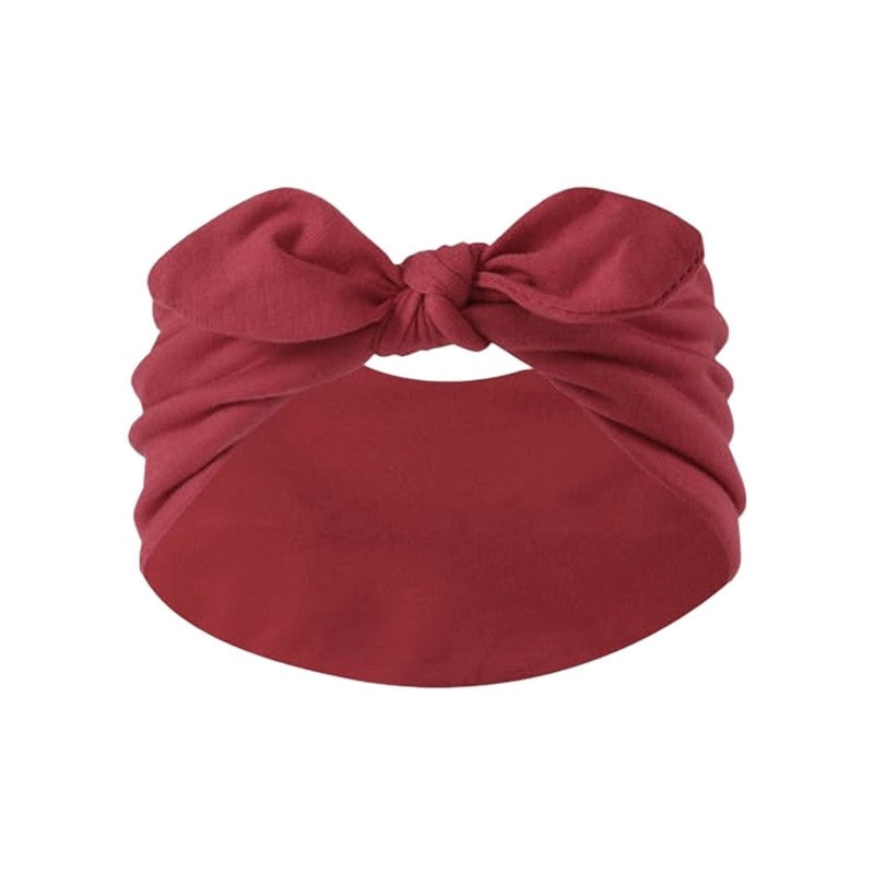 Solid Color Knot Elastic Headband