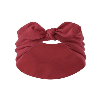 Solid Color Knot Elastic Headband