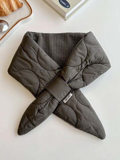 Keep Warm Solid Color Velvet Scarf