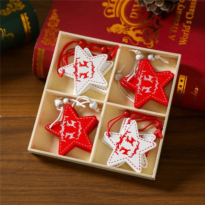 Cartoon Pendant With Wooden Box Packaging