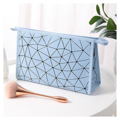 Waterproof Portable Geometric Cosmetic Bag