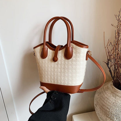 Versatile Bucket Handbag
