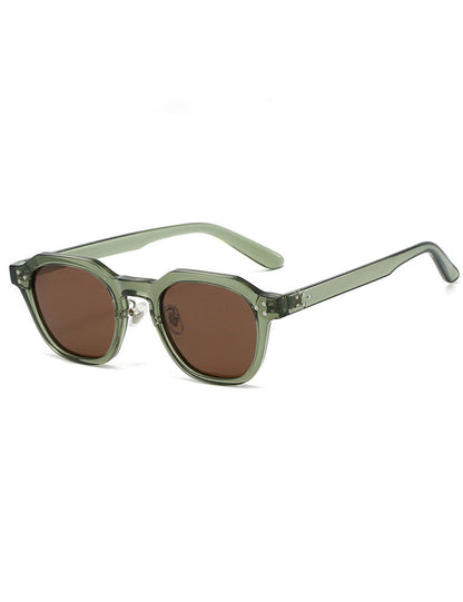 Retro Polarized UV Protection Round Sunglasses