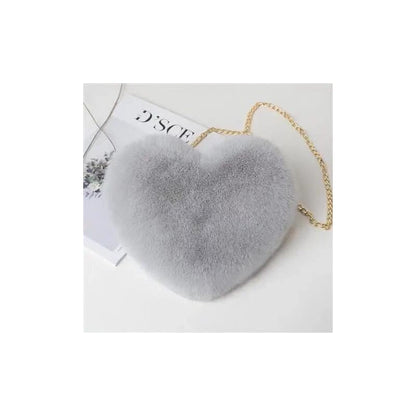 Plush Love One-Shoulder Diagonal Chain Bag