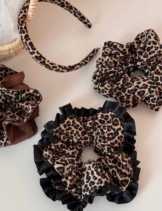 Leopard Print Stylish Stretchy Hair Tie