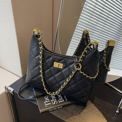 Retro Handbag With Pendant