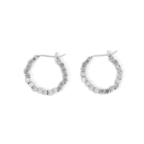 Irregular Square Bead Earrings