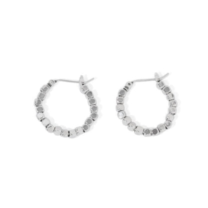 Irregular Square Bead Earrings