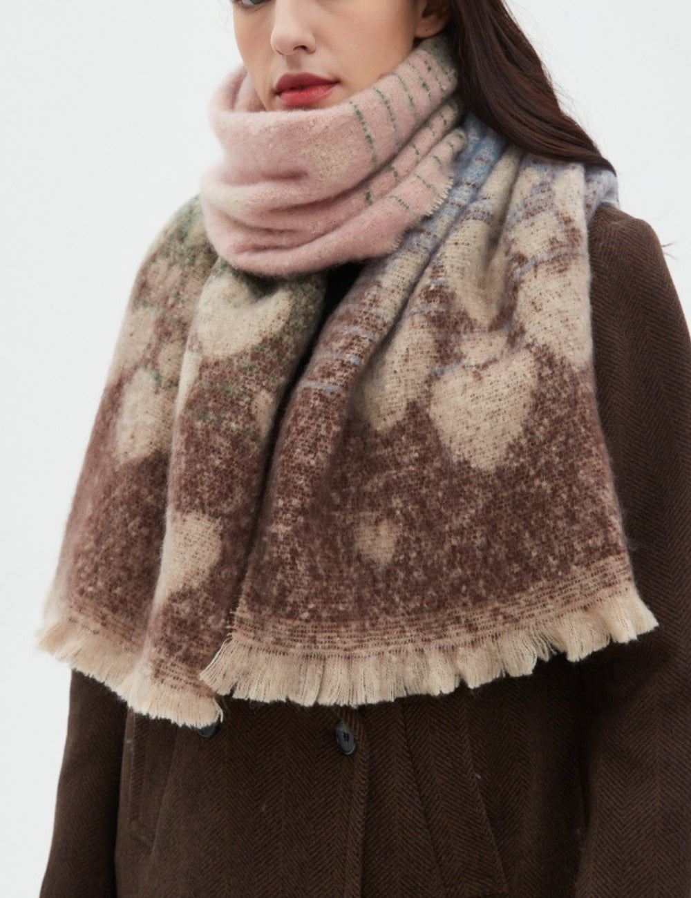 Love Print Vintage Scarves