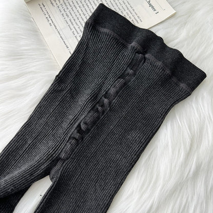 Medium Thick Solid Color Minimalist Base Pantyhose