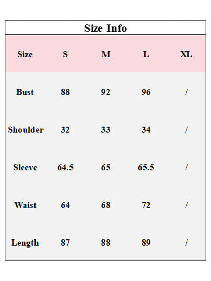 Elegant Plaid Long Sleeve A-Line Dress