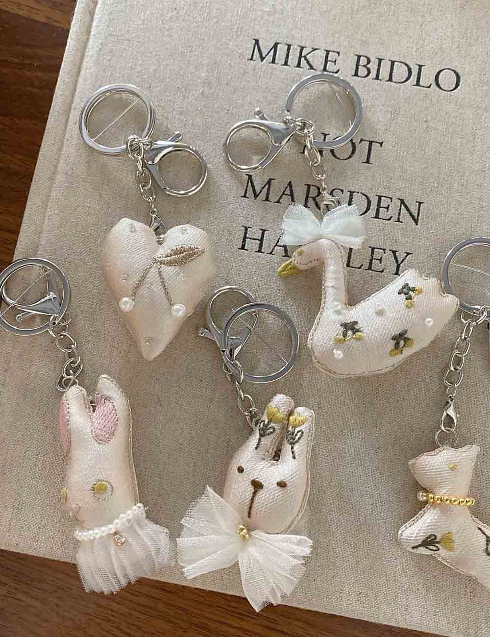 Cute Animal Simple Keychain Bag Charm