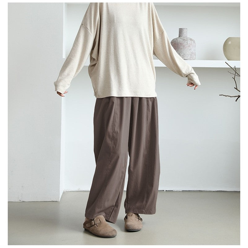 Women Loose Harem Pants Lantern Style Wide Leg Trousers