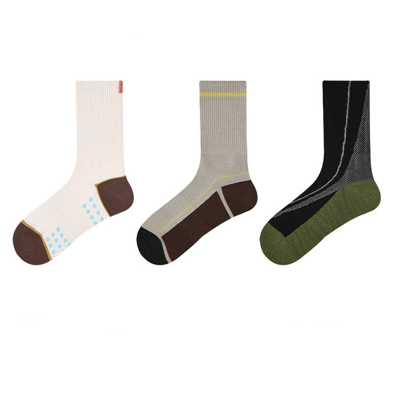 Simple Casual Sports Crew Socks