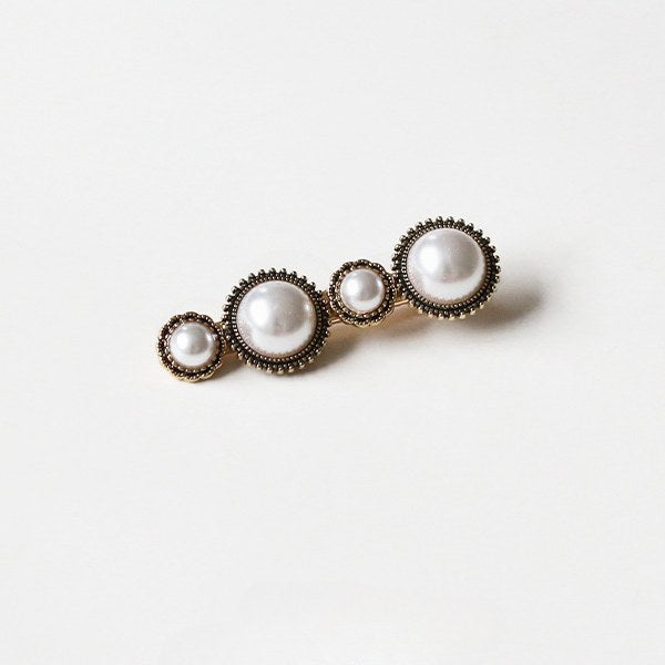 Pearl Vintage Elegant Hair Clips