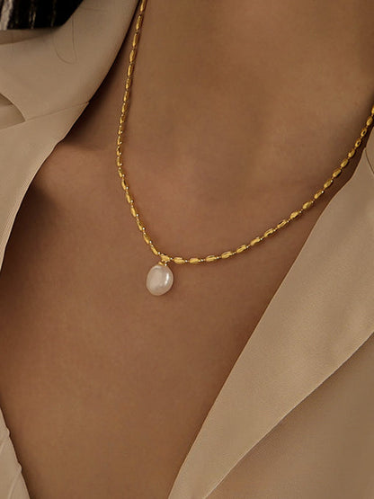 Vintage Pearl Beaded Necklace