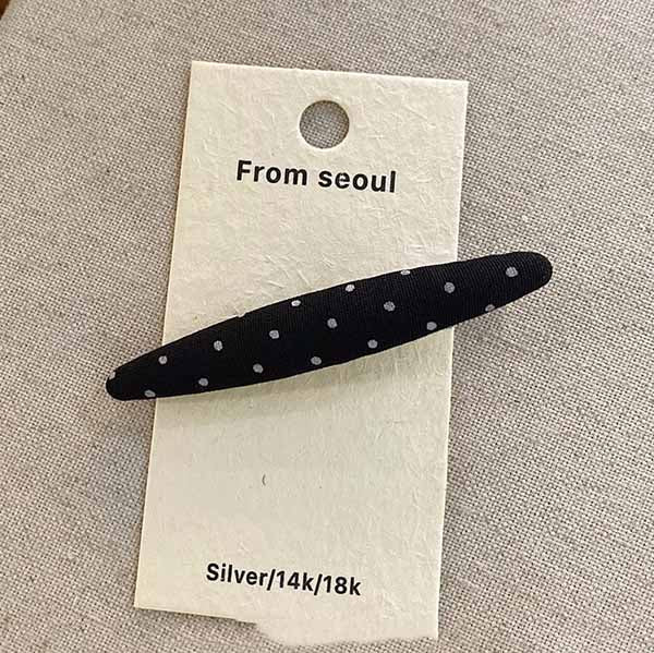 Polka Dot Sweet Cute Hair Clip