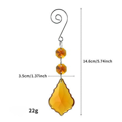 Leaf Crystal Pendant Suncatcher Hangings