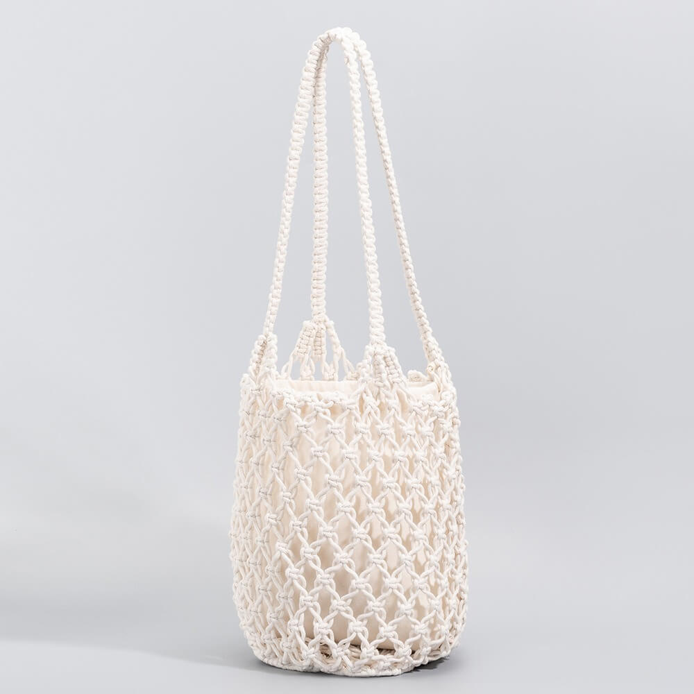 Fashion Hollow Out Bucket Shoulder Bag