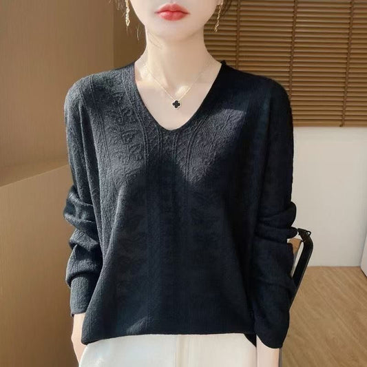 Loose Knit Sweater Set For Autumn Winter