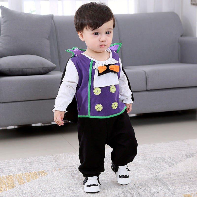 Conjunto de mono informal de otoño e invierno para niños y niñas