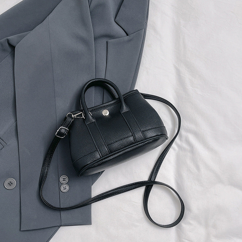 Fashion Simple Solid Color Handbag