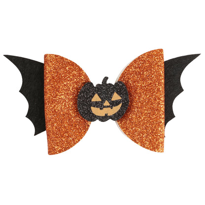 Children Kids Baby Halloween Cartoon Bat Wings Hair Clip Accessories