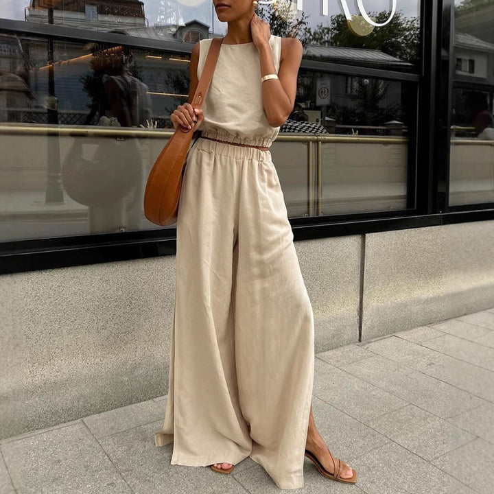 Ensemble en lin pour femme