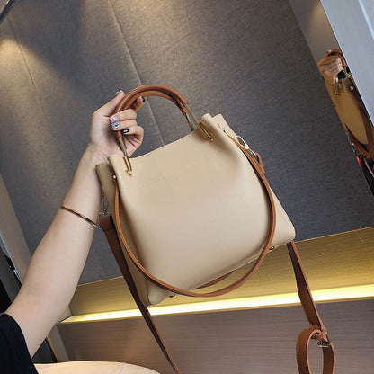 Women Bucket Large Capacity Shoulder Crossbody Bag