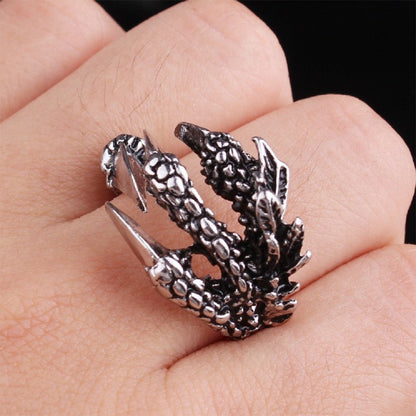 Fashion Halloween Women Vintage Eagle Claw Ring