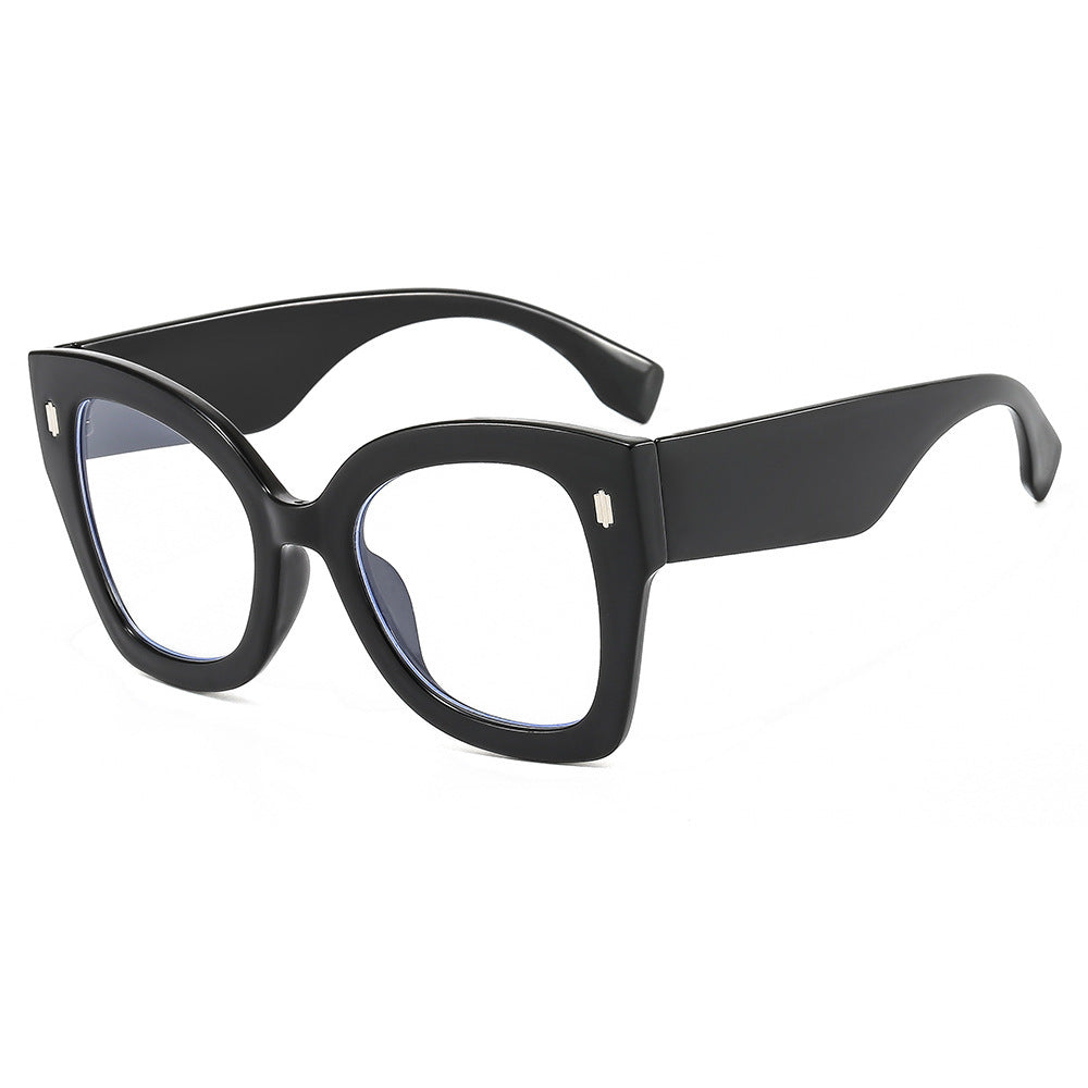 Lunettes vintage unisexes en forme d'œil de chat