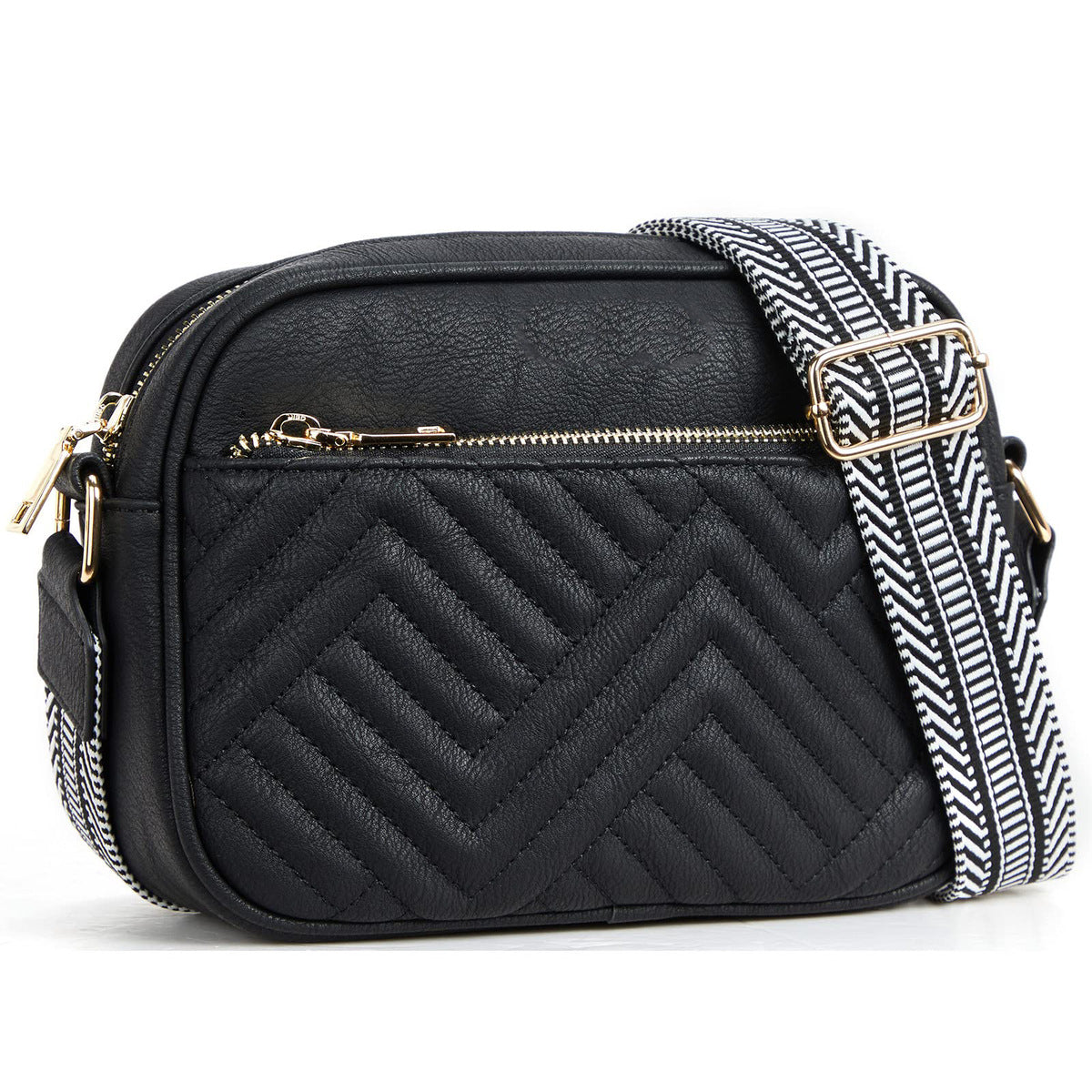 Women Casual PU Leather Square Crossbody Bag