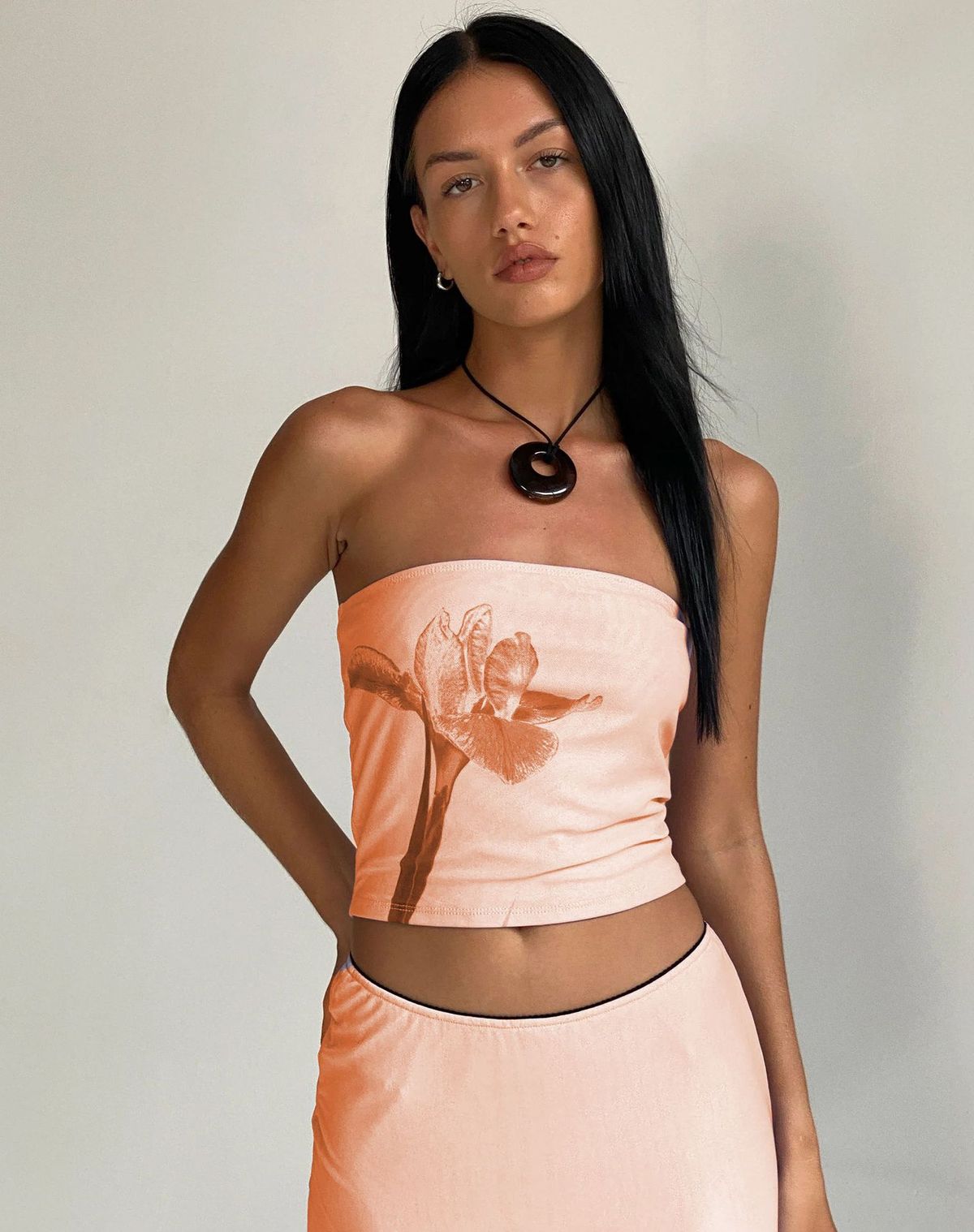 Summer Fashion Women Y2K Floral Printed Tube Top