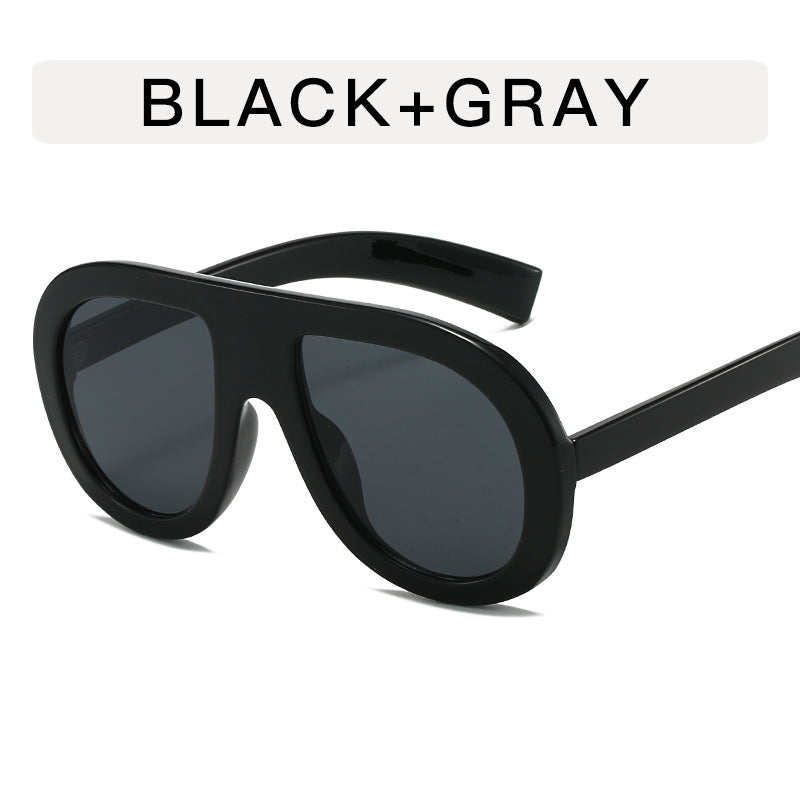 Gafas de sol vintage con montura grande personalizadas