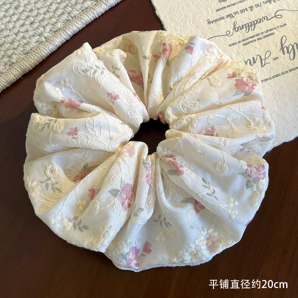 Coletero de encaje con estampado floral para mujer