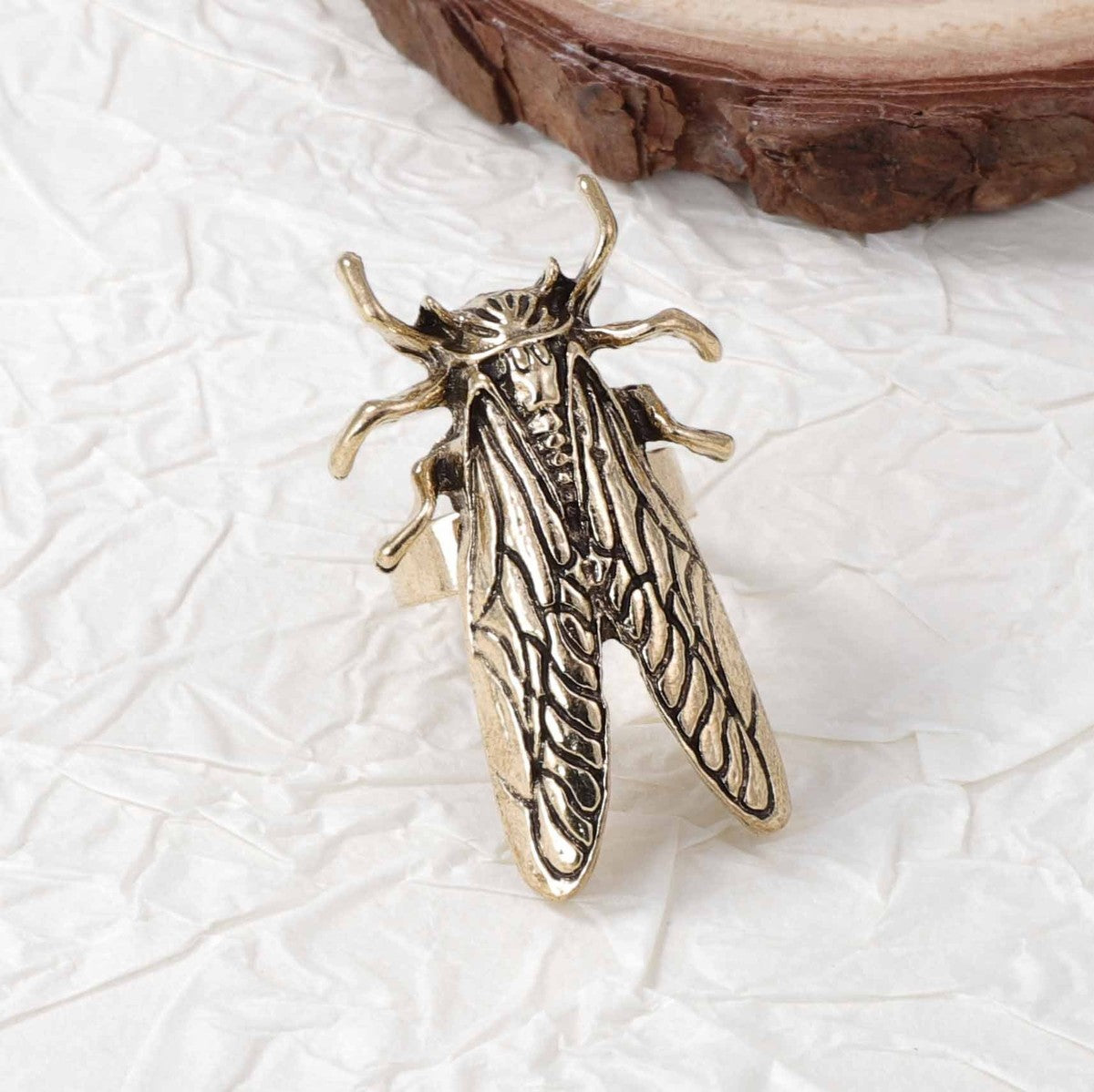 Anillo de aleación con diseño de animal para mujer