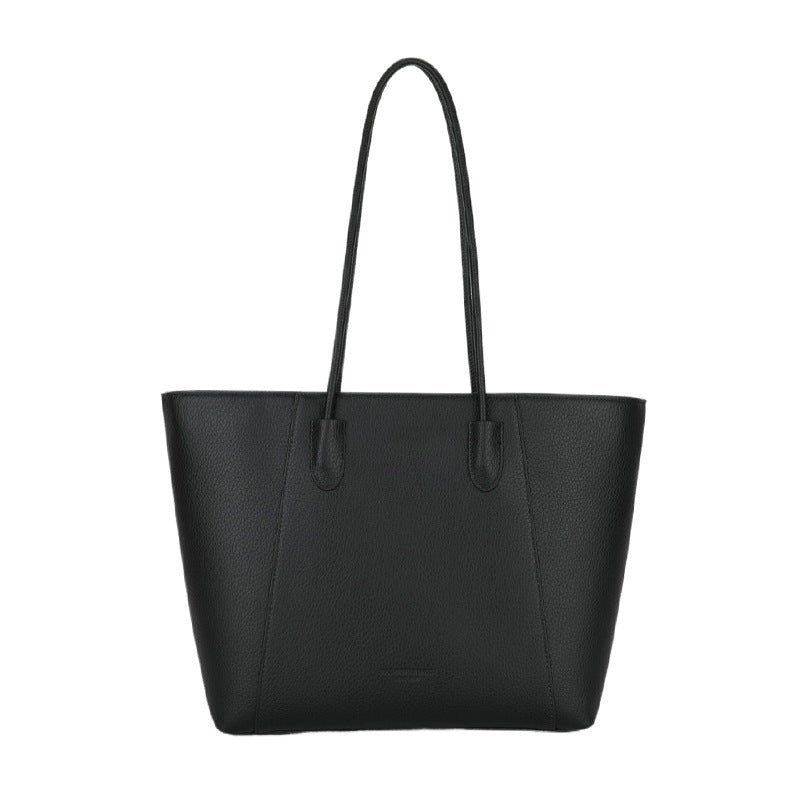 Bolso de mano vintage sencillo de gran capacidad