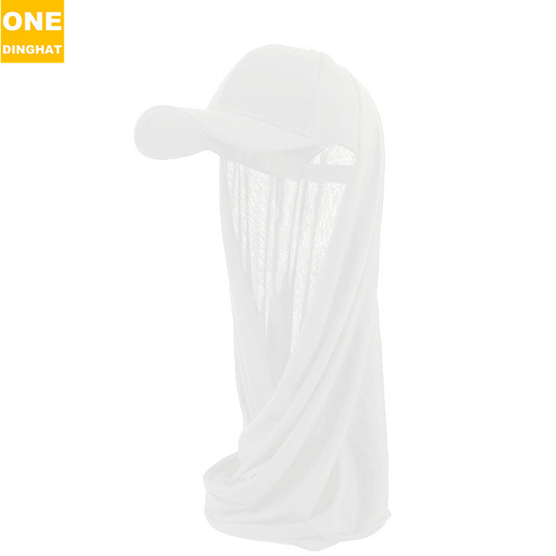 Casquette et écharpe pare-soleil une pièce tendance pour femme