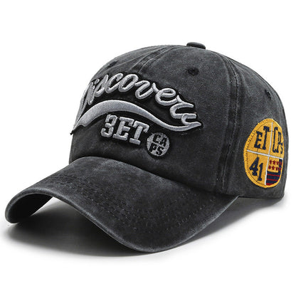 Gorra vaquera bordada vintage