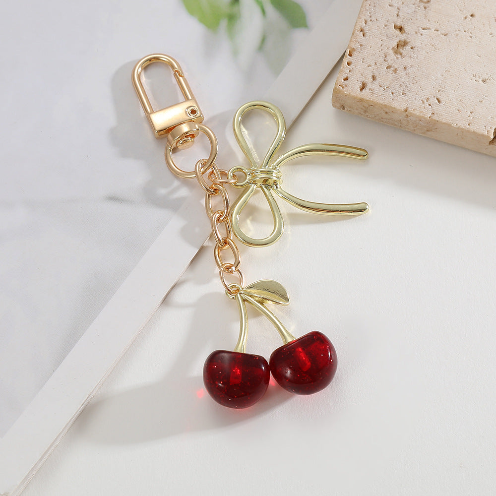 Creative Cherry Fruit Key Chain