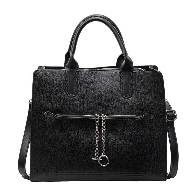 Commuting Casual Large Capacity Contrast Color Tote